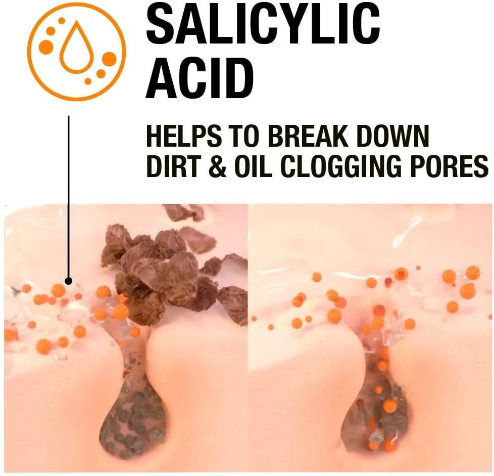 Neutrogena Clear & Defend Facial Scrub (1x 150ml), Oil-Free Face Scrub Suitable for Oily and Spot-Prone Skin, Facial Exfoliator with 2% Salicylic Acid Clinically Proven to Defend Against Breakouts - Image 7