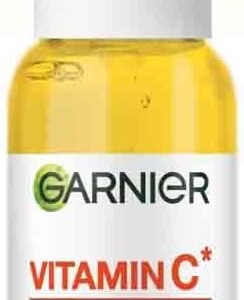 Garnier SkinActive Vitamin C Brightening Serum for Face, with Vitaminc C, Niacinamide & Salicylic Acid, Brightens Skin, Reduces Dark Spots & Evens Skin Tone, Serum 30ml