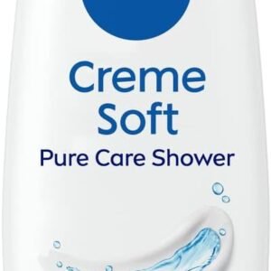 NIVEA Care Shower Creme Soft (250 ml) Enriched with Almond Oil, Moisturising Gel Body Wash, Skin Moisturiser with Mild Scent