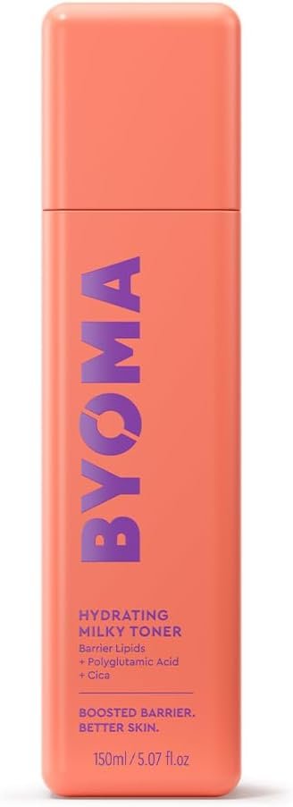 BYOMA Hydrating Milky Toner (150ml) for Dry Skin, Ultra Hydrating Toner for Face - Soothes Skin, Locks in Moisture, Reduces Redness - Barrier Repair, Vegan