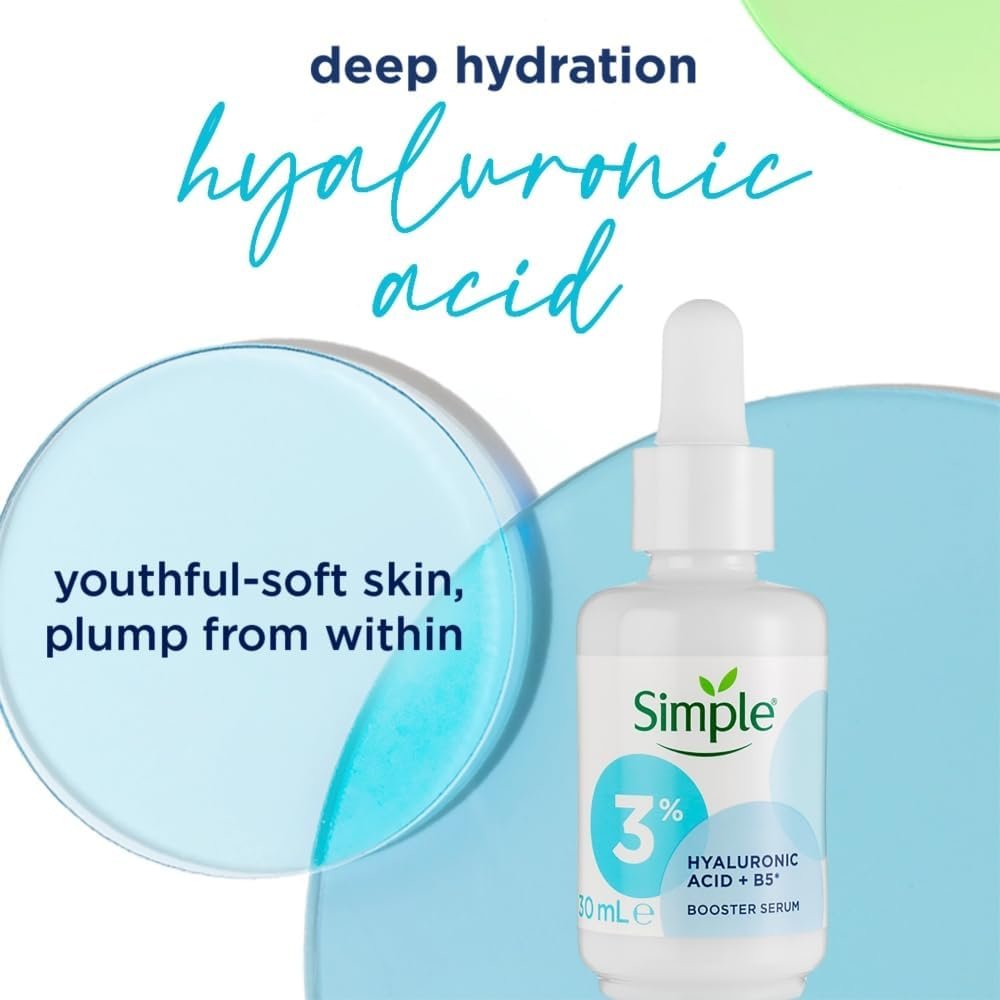Simple Hydration Face Wash, Serum & Light Moisturiser Regime Bundle 3 Piece - Image 8