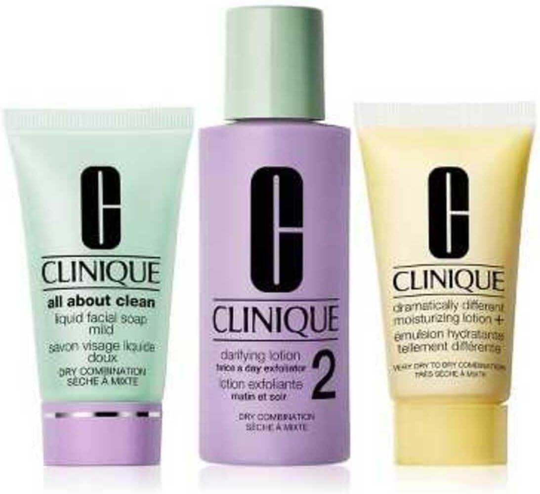 CLINIQUE 3-step intro system