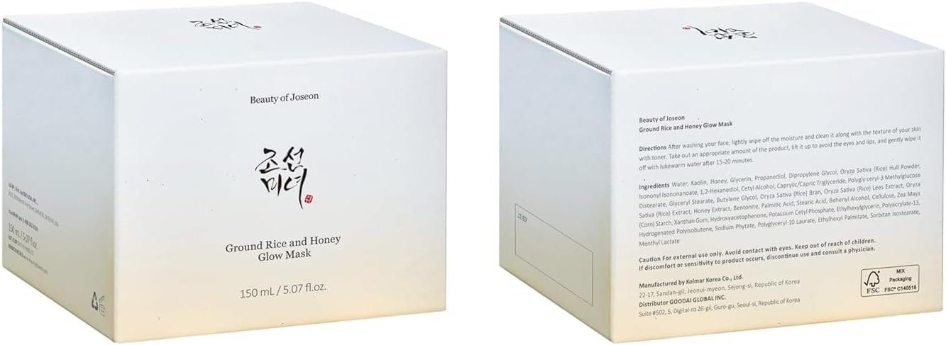 Beauty of Joseon Ground Rice and Honey Glow Mask Pore Sebum Care for Dry Sensitive Skin Korean Skin Care for Men and Women 150ml - Image 7