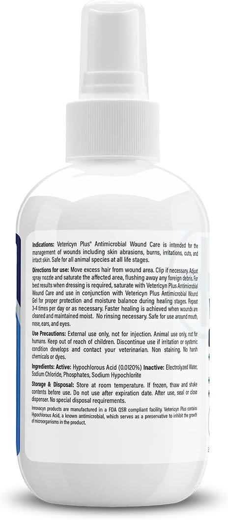Vetericyn Wound and Skincare - Liquid Spray - 89ml,package may vary - Image 4