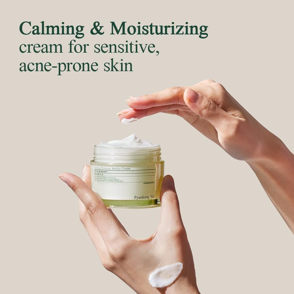 [PKY] Pyunkang Yul Calming Moisture Barrier Cream Instantly Soothes Sensitive Skin, Hyaluronic Acid & Ceramide for Hydration, Vegan, Korean Skincare (3.4 Fl. Oz, 50ml) - Image 3