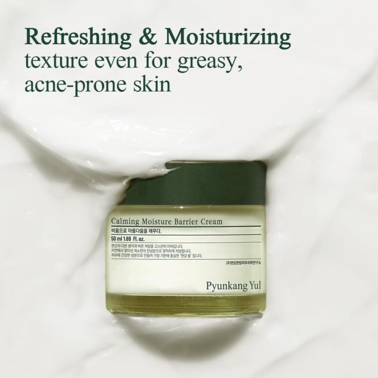 [PKY] Pyunkang Yul Calming Moisture Barrier Cream Instantly Soothes Sensitive Skin, Hyaluronic Acid & Ceramide for Hydration, Vegan, Korean Skincare (3.4 Fl. Oz, 50ml) - Image 9