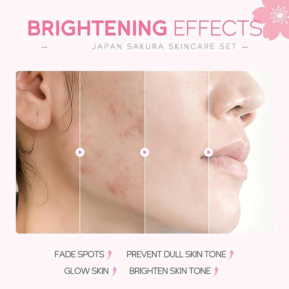 Skincare Gift Set for Teenage Girls - Skin Care Set Includes Cleanser,Serum,Essence Serum - Skin Daily Facial Care Beauty Products For Women (SetA-3Pcs) - Image 5