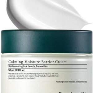 [PKY] Pyunkang Yul Calming Moisture Barrier Cream Instantly Soothes Sensitive Skin, Hyaluronic Acid & Ceramide for Hydration, Vegan, Korean Skincare (3.4 Fl. Oz, 50ml)