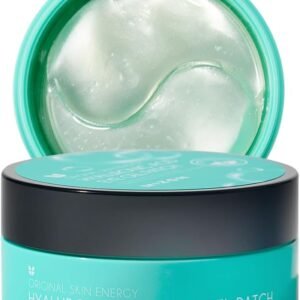 [MIZON] HYALURONIC ACID EYE GEL PATCH (x60) Korean Skincare - Eye treatment for Puffy Eyes - Eye Pads for Dark Circles - Under Eye Bags - Wrinkle Care - Moisturizing - Improves Elasticity