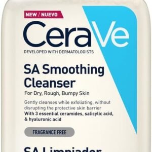 CeraVe SA Smoothing Cleanser with Salicylic Acid for Dry, Rough & Bumpy Skin 236ml