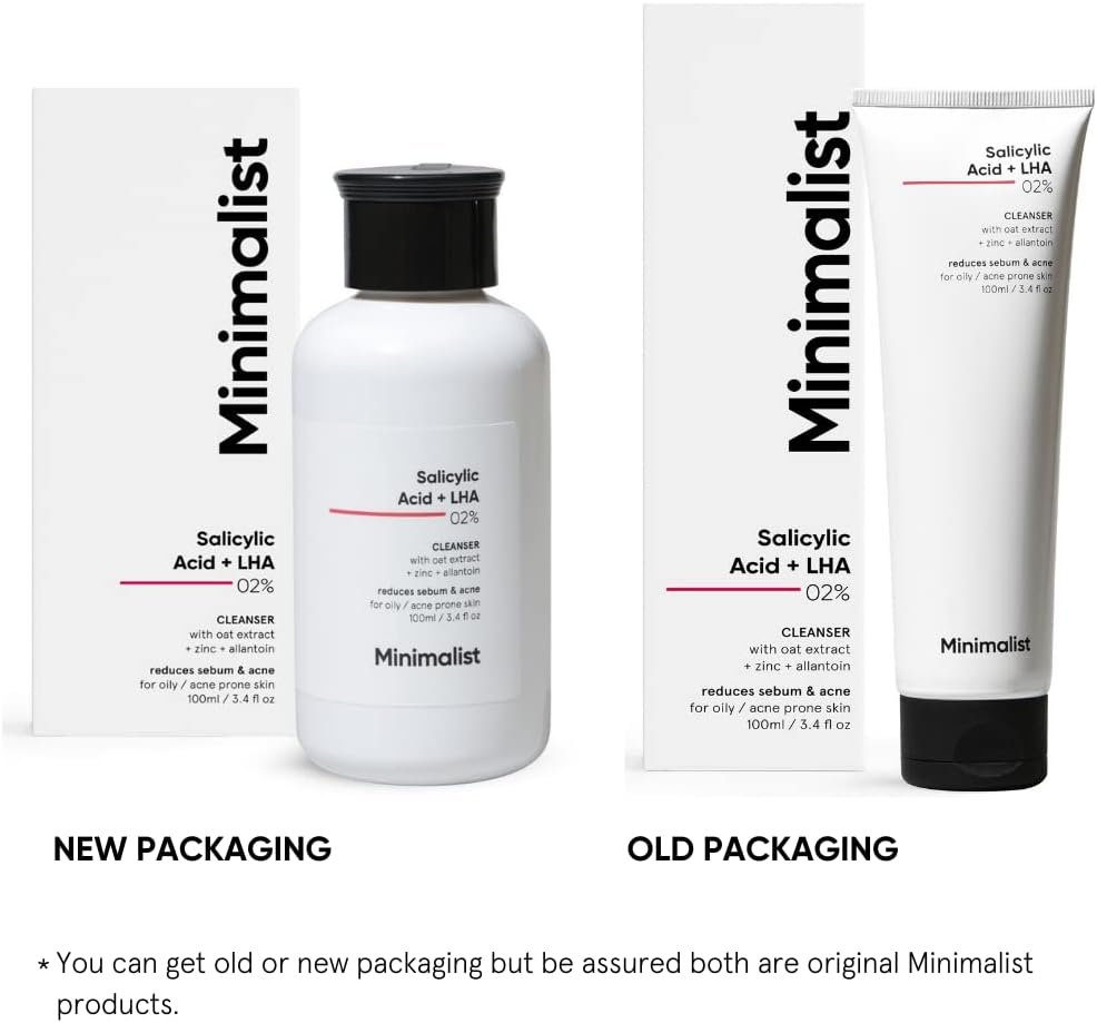 Minimalist 2% Salicylic Acid Face Wash for Oily Skin | Sulphate free, Anti Acne Face Cleanser With LHA & Zinc For Acne or Pimples | Men & Women, 100 ml (Pack of 1) - Image 6