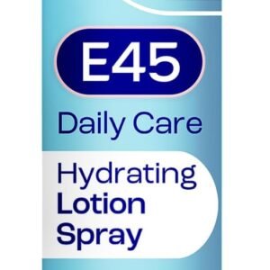 E45 Hydrating Lotion Spray 200ml Normal to Dry Skin - Fast Absorbing Moisturiser for Soft Skin and Lasting Hydration - Daily Lotion for Dry Sensitive Skin – Suitable for Eczema Prone Skin