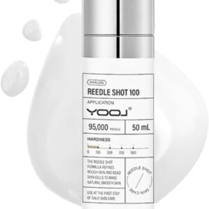 Reedle 100 Korean Skin Care Essence with Centella Asiatica, Microneedling Serum for Day & Night Repair, Age Shot 100 Skin Booster for Dull & Tired Skin, Hydrating Serum for Skin Rejuvenation