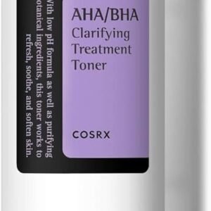COSRX AHA/BHA Treatment Toner Facial Exfoliating Spray with Glycolic Acid, Blemish Control and Oil Balancing Korean Toner, Gentle Exfoliation and Minimizing Whiteheads and Pores Korean Skincare 150ml