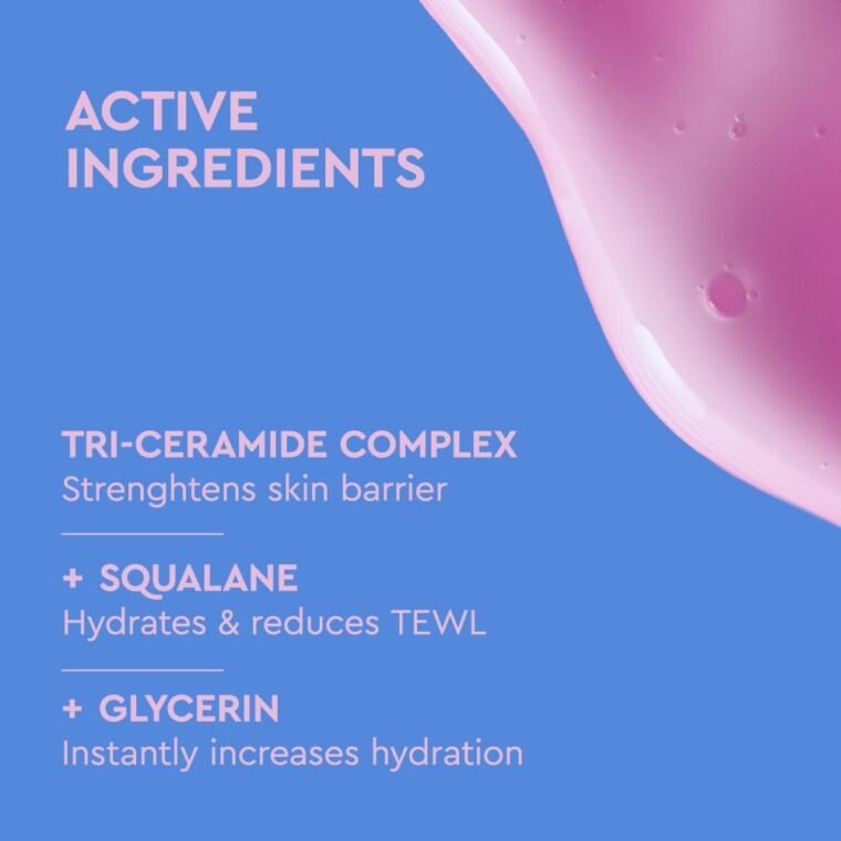 BYOMA Hydrating Serum (30ml) Moisturising Face Serum with Squalane and Ceramides for Glowing, Dewy Skin - Deep Hydration and Barrier Support - Image 2