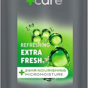 Dove Men+Care Refreshing Extra Fresh 3-in-1 Hair, Body and Face Wash Body Cleanser shower gel with 24 hour nourishing MicroMoisture technology for healthy and smooth skin all day 250 ml