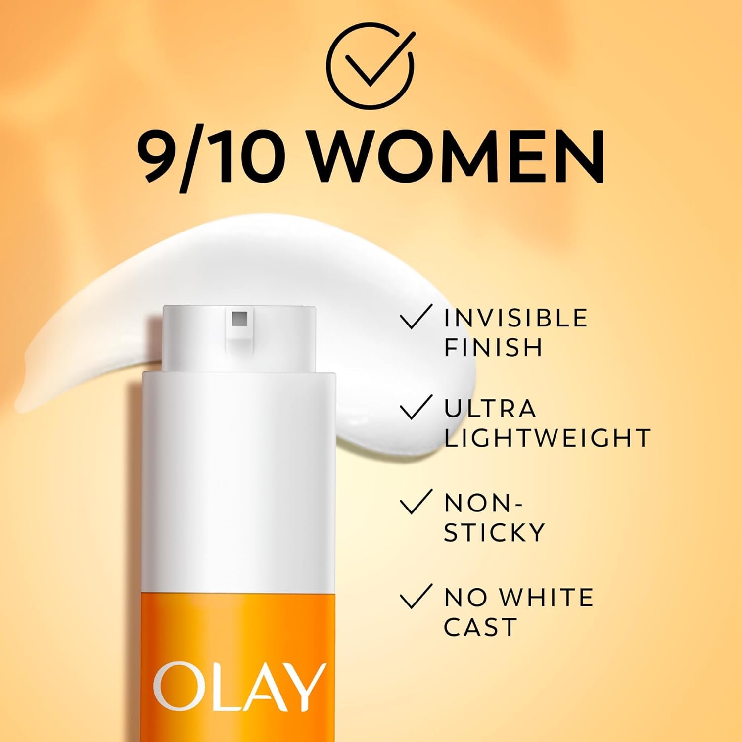 Olay Vitamin C Brighten & Glow 3in1 Moisturising Fluid SPF50+ Hydrating Skincare Moisturiser and Primer with Niacinamide, Provides Hydration, Glow, UV Protection, and Helps Correct Dark Spots, 50ml - Image 7