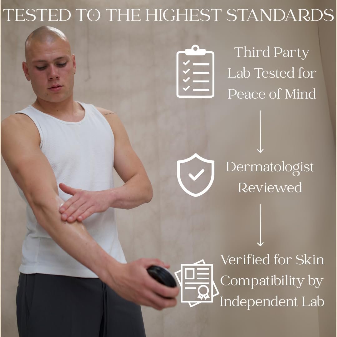 Beef Tallow Whipped Balm – Grass Fed Beef Tallow Face Cream & Moisturiser - Oud Scented 60g Golden Cow Hydrating Whipped Balm for Dry Skin - Natural Skin care for Face & Body by Forticare - Image 3