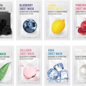 EUNYUL [PACK OF 8] Purity Sheet Mask Pack 8 Types Korean Skincare Facial Mask Pack