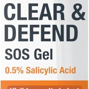 Neutrogena Clear and Defend SOS Gel (15ml), Oil-Free Face Gel for Spot-Prone Skin, with Purifying 0.5% Salicylic Acid to Help Reduce the Appearance of Spots