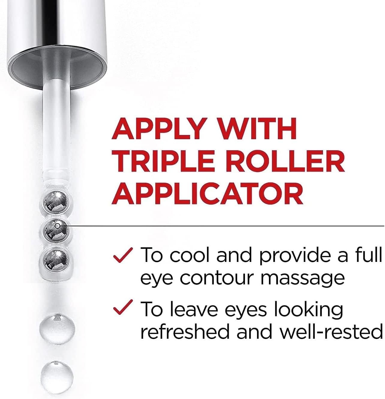 L'Oréal Paris 2.5% Hyaluronic Acid and Caffeine Eye Serum, Revitalift Filler, Replumps, Brightens And De-Puffs Eyes – 20ml - Image 6