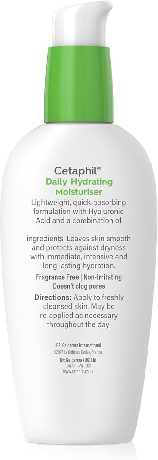 Cetaphil Daily Hydrating Face Moisturiser, 88ml, For Sensitive Skin, With Hyaluronic Acid - Image 11