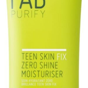 Nip + Fab Teen Skin Fix Zero Shine Face Moisturizer with Niacinamide and Antioxidant Wasabi Extract, Shine Free Mattifying Facial Cream for Oil Control Prevent Breakouts Even Skin Tone, 40 ml