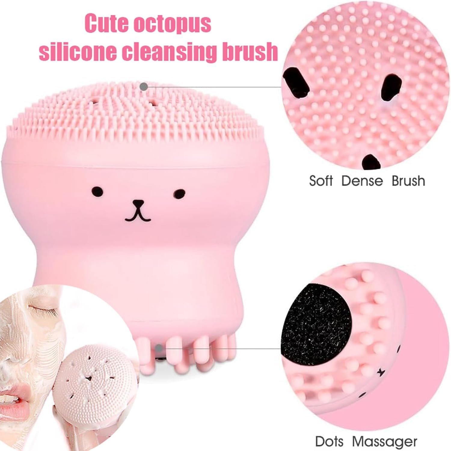 Skincare Set For Teenage Girls Gifts,Sakura Face Care Gift Set,Beauty Skin Care Sets&Kits for Women,Pamper Set Teen Girl Gifts, Toner, Cleanser, Cream,Facial Cleansing Brush, Face Guasha Tool - Image 6