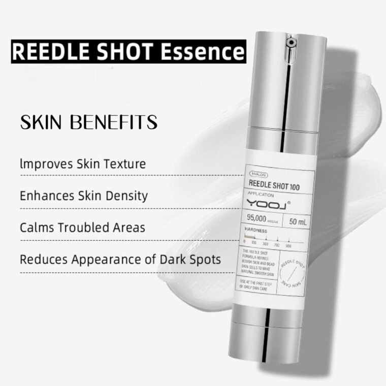 Reedle 100 Korean Skin Care Essence with Centella Asiatica, Microneedling Serum for Day & Night Repair, Age Shot 100 Skin Booster for Dull & Tired Skin, Hydrating Serum for Skin Rejuvenation - Image 3