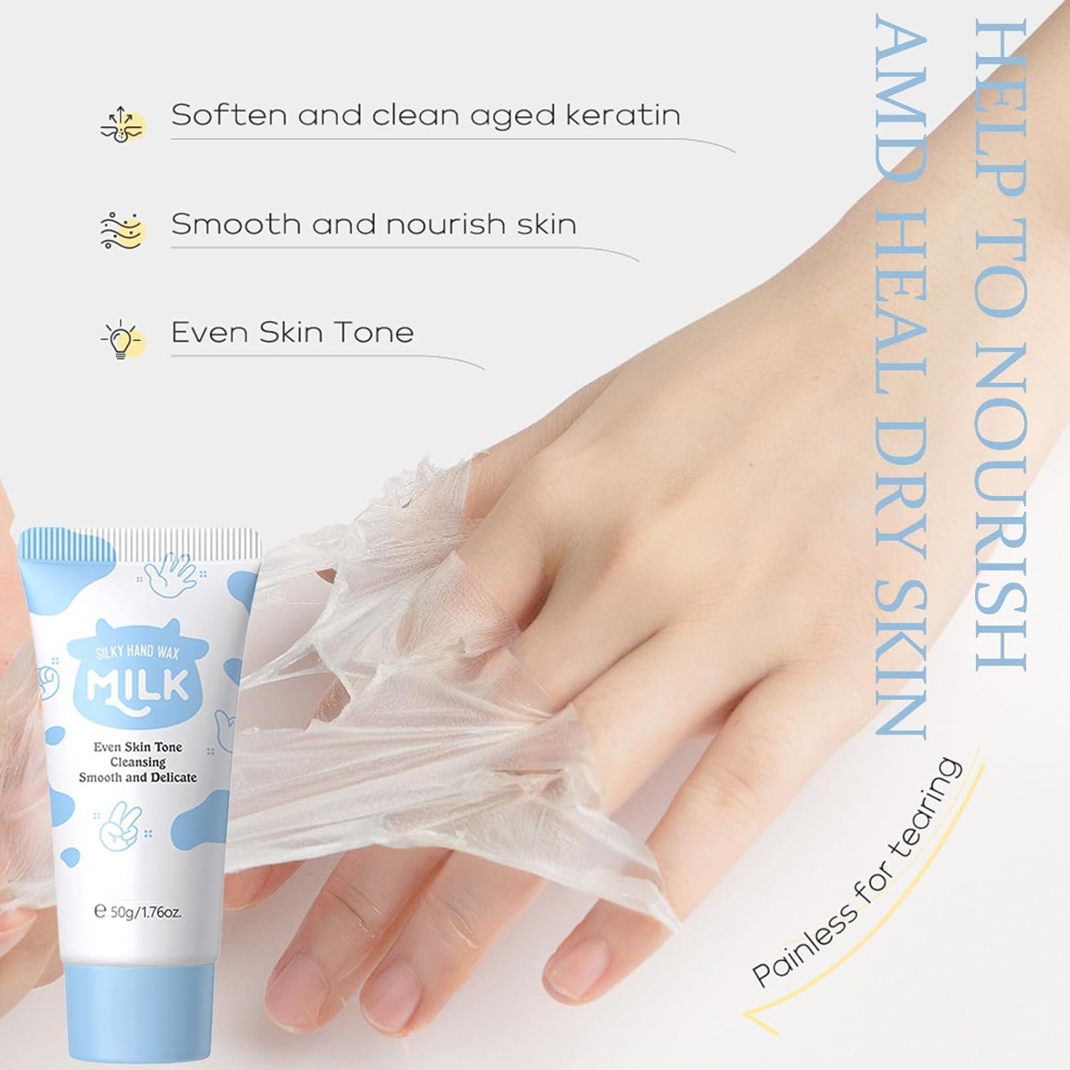 Milk Skin Care for Teenage Girls Gifts -Mothers Day Hamper - Gifts For Mum - Skin Care Sets & Kits With Cleanser,Eye Cream,Exfoliating Scrub, Sunscreen Cream,Hand Wax,Moisturizing Face Cream - Image 5