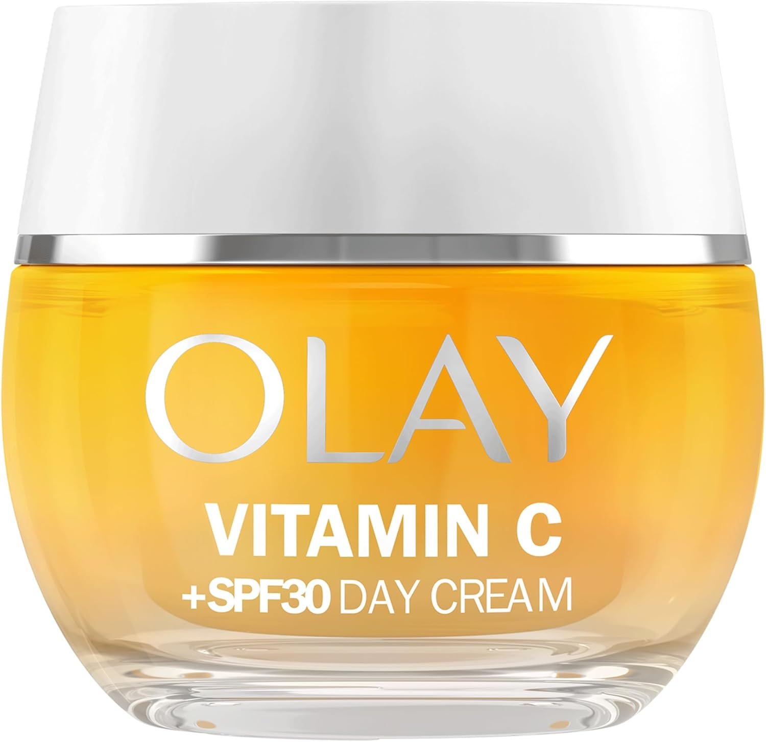 Olay Vitamin C Face Moisturiser Day Cream SPF 30, Skincare with Niacinamide 99% Purity Brightening Skin Care: Anti-Dark Spot Action, Evens, Hydrates Non-Greasy, Non-Sticky 50ml