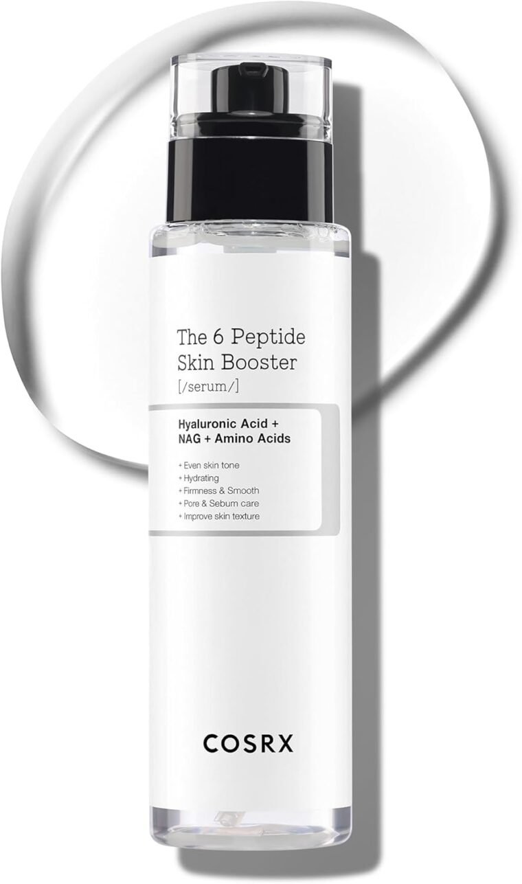 COSRX 6 Peptide Collagen Serum Face Toner with Niacinamide & Hyaluronic Acid, Hydrating & Firming Korean Essence, Anti-Wrinkle & Pore-Tightening Serum For Plump & Even Skin Tone, Korean Skincare 150ml