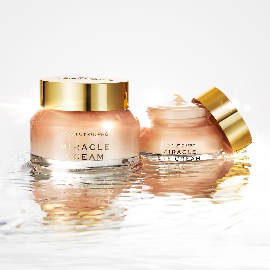 Revolution Pro, Miracle Cream, Hydrating & Beautifying Face Cream, Reduces Dull Complexions, Lightweight Formula, Contains Hyaluronic Acid & Niacinamide, 50 ml - Image 5