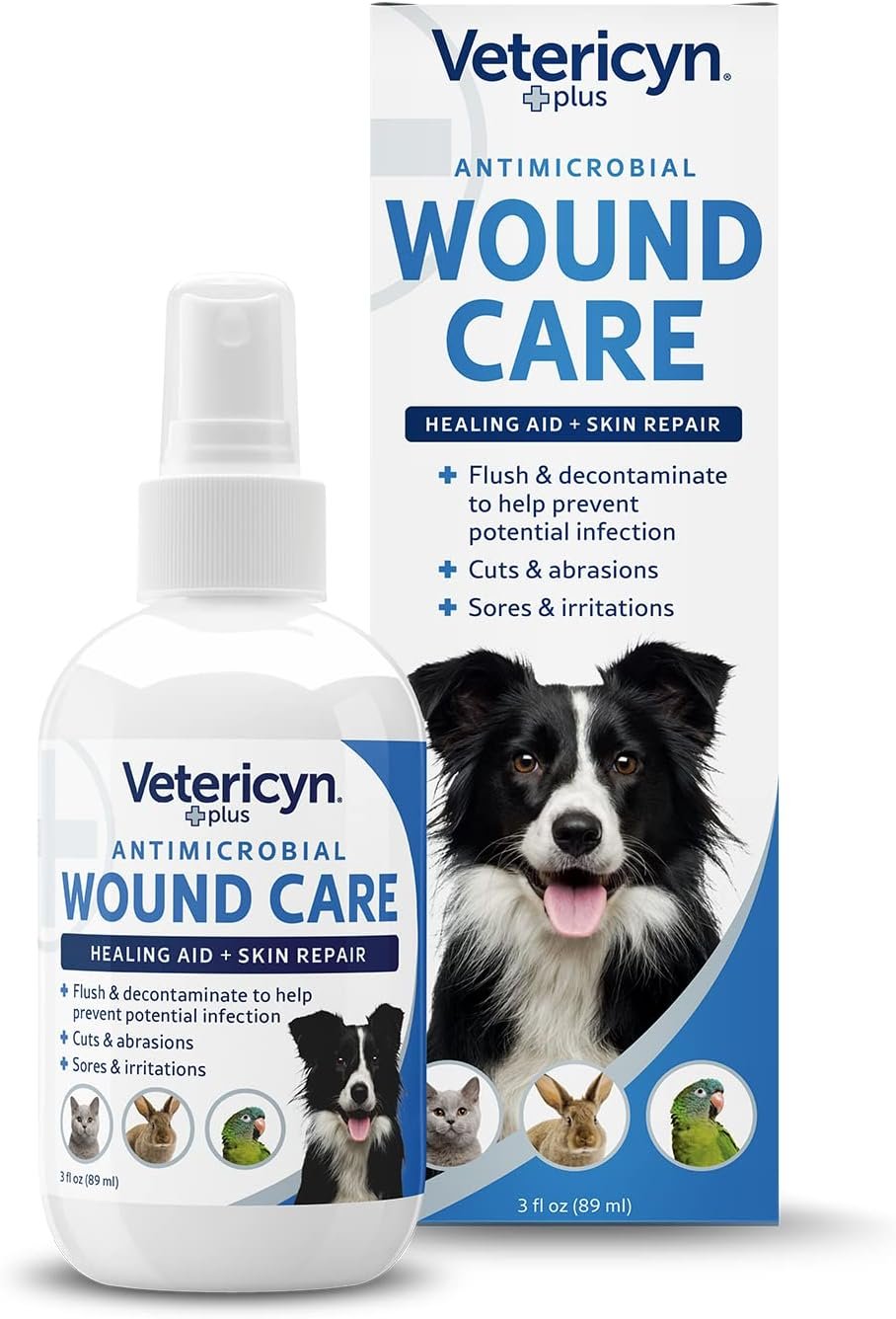 Vetericyn Wound and Skincare - Liquid Spray - 89ml,package may vary