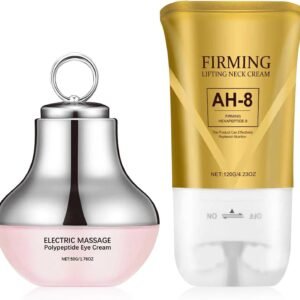 Neck-Eye Care Tightening & Revitalizing Set -Smooth of Fine Lines, Eye & Neck Treatment, Skin Moisturizer, Deep Moisturizing Skincare