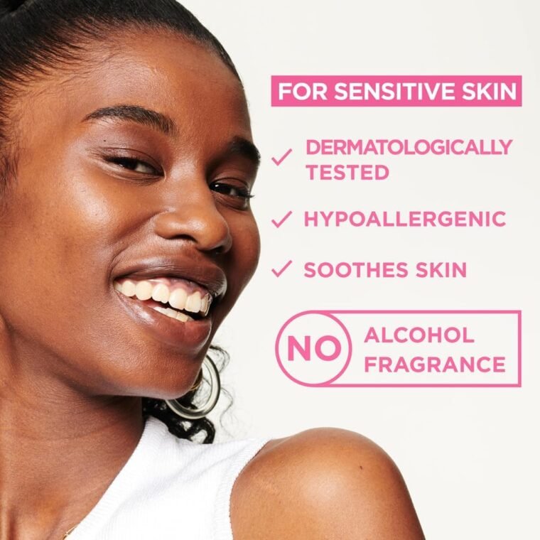 Garnier Micellar Cleansing Water, Gentle face Cleanser & Makeup Remover, Fragrance-Free, Vegan Formula, Suitable For All Skin Types, Even Sensitive, Skin Active, 700ml - Image 3