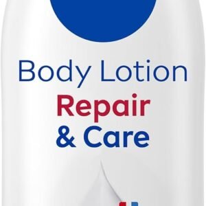 NIVEA Body Repair & Care (400 ml), 72H Moisture Body Lotion with Strengthening Formula, Skin Barrier Strengthening Moisturising Cream, Body Lotion for Dry Skin, With Niacinamide and Glycerin