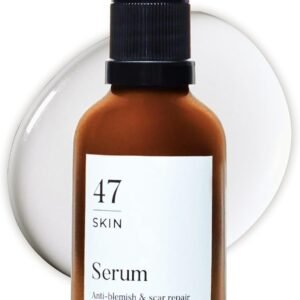 47 Skin Anti-blemish & scar repair Serum enriched with Silver Chitoderm for All Skin Types, Clear Skin Moisturiser, 50ml