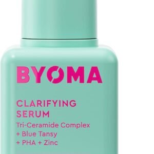 BYOMA Clarifying Serum (30ml) Barrier Repair Facial Serum for Acne Prone Skin, with Ceramides, Blue Tansy, PHA and Zinc for a Balanced and Healthy Skin
