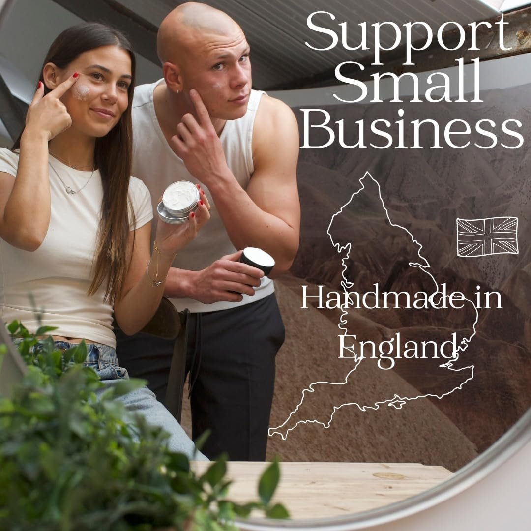 Beef Tallow Whipped Balm – Grass Fed Beef Tallow Face Cream & Moisturiser - Oud Scented 60g Golden Cow Hydrating Whipped Balm for Dry Skin - Natural Skin care for Face & Body by Forticare - Image 4