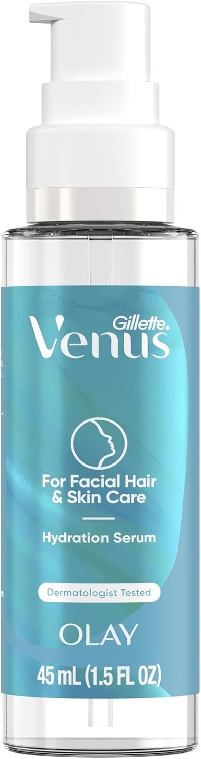 Venus for Facial Hair & Skin Care Hydration Serum with Hyalaronic Acid, After Dermaplaning Soothing Serum for All Skin Types, Lightweight Moisturiser - Image 2