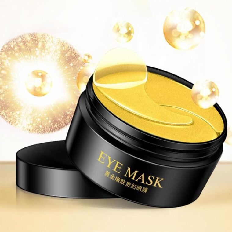 24K Gold Eye Mask- 30 Pairs Puffy Eyes & Dark Circles Treatments,Reduce Under Eye Bags and Smooth Wrinkles,Eye Skin Care Pads With Collagen - Image 8