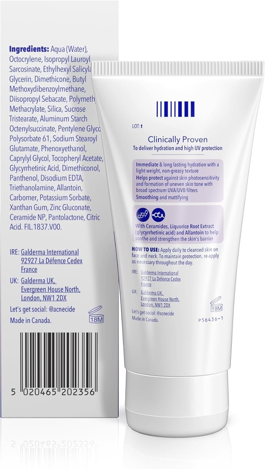 Purifide by Acnecide SPF 30 Daily Face Moisturiser for Acne Prone Skin & Blemish Control 50ml - Image 7
