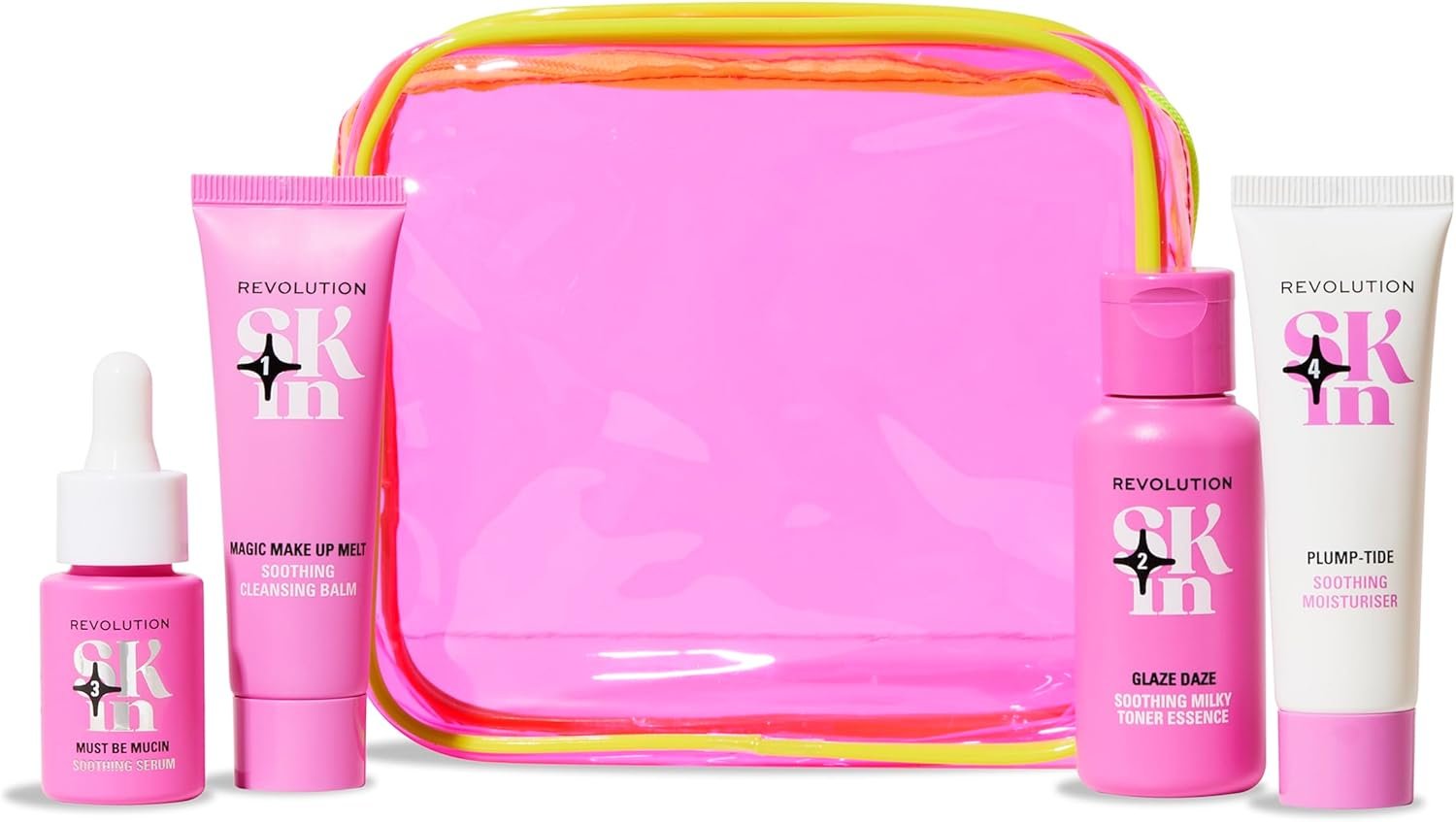 Revolution Skin, Go Gentle 4 Step Starter Kit, Skincare Set Includes Cleanser, Toner, Serum & Moisturiser, Vegan & Cruelty-Free, 4 Products Included - Image 4