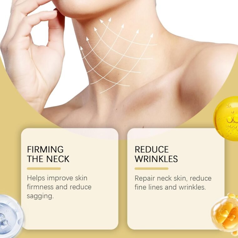 Neck-Eye Care Tightening & Revitalizing Set -Smooth of Fine Lines, Eye & Neck Treatment, Skin Moisturizer, Deep Moisturizing Skincare - Image 9