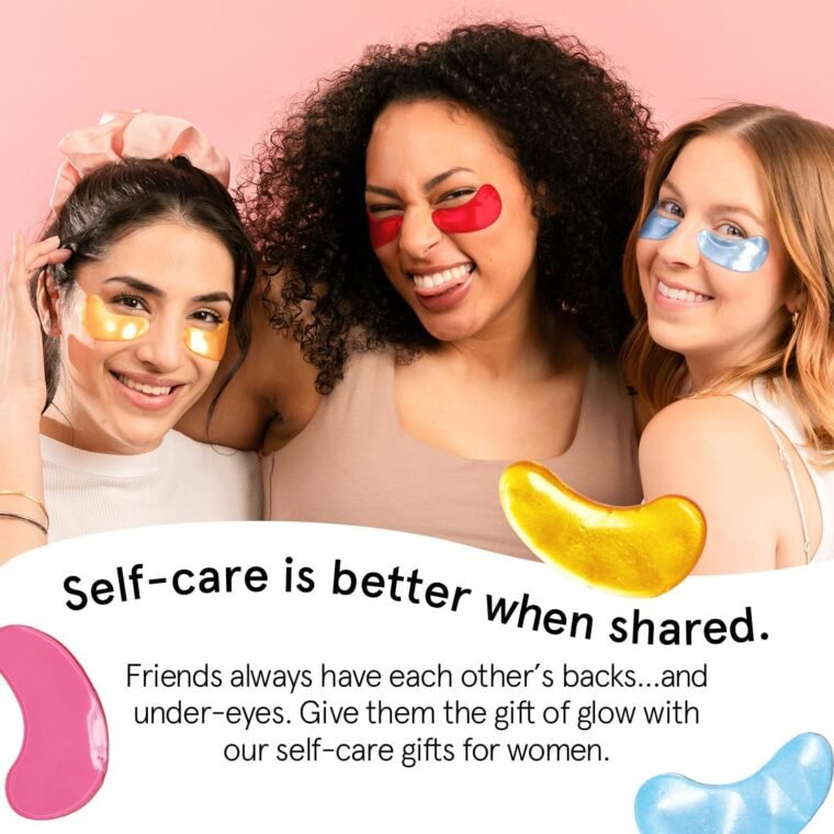 grace & stella Trio Under Eye Gel Patches Birthday Gifts for Women (12 Pairs, 3 Colours) - Pamper Gifts for Women - Gifts for Her for Dark Circles & Puffy Eyes - Vegan & Cruelty Free Gifts for Mum - Image 2