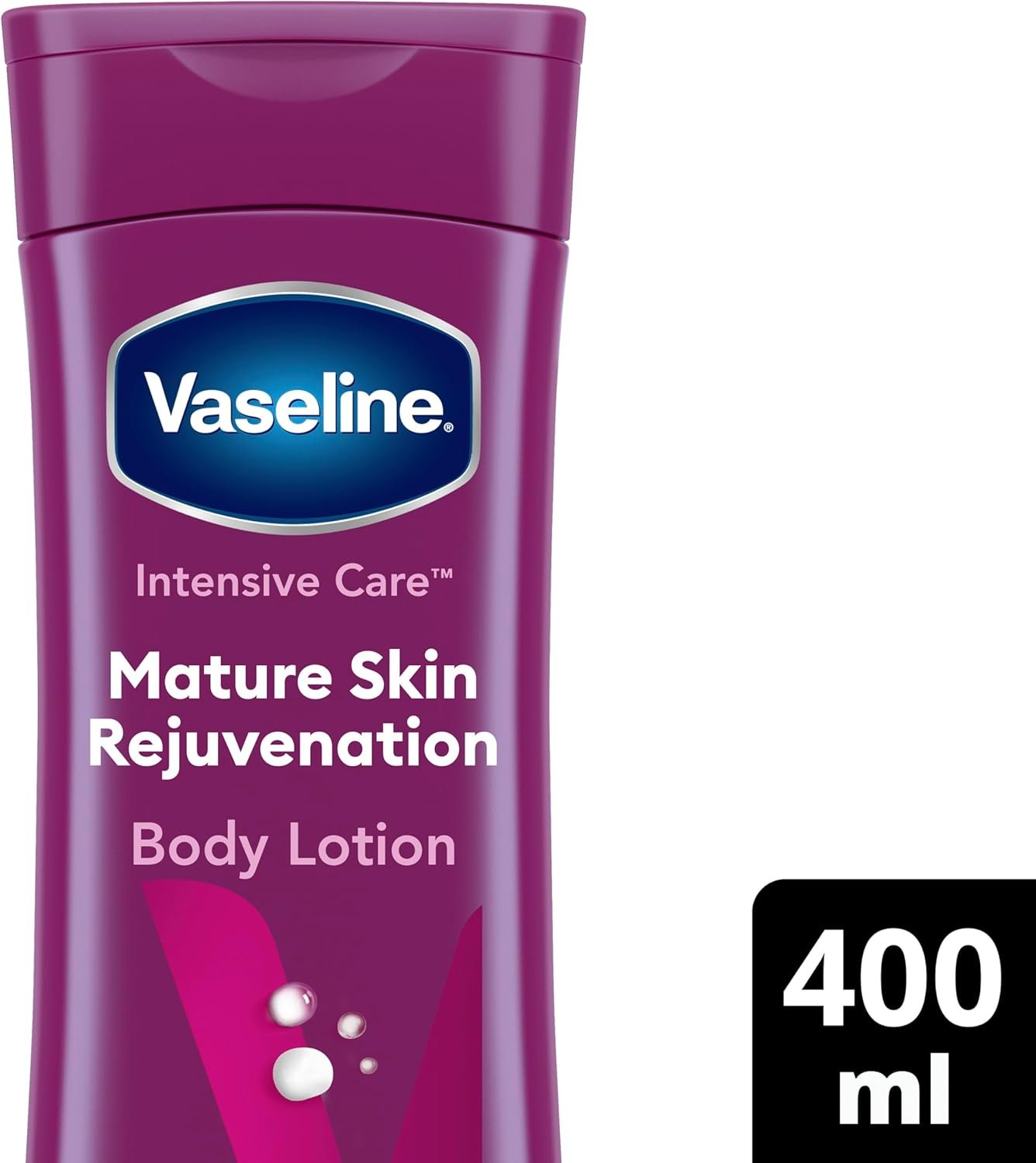 Vaseline Intensive Care Mature Skin Rejuvenation Body Lotion revitalises and firms with 48h moisture for maturing dry skin 400 ml - Image 2