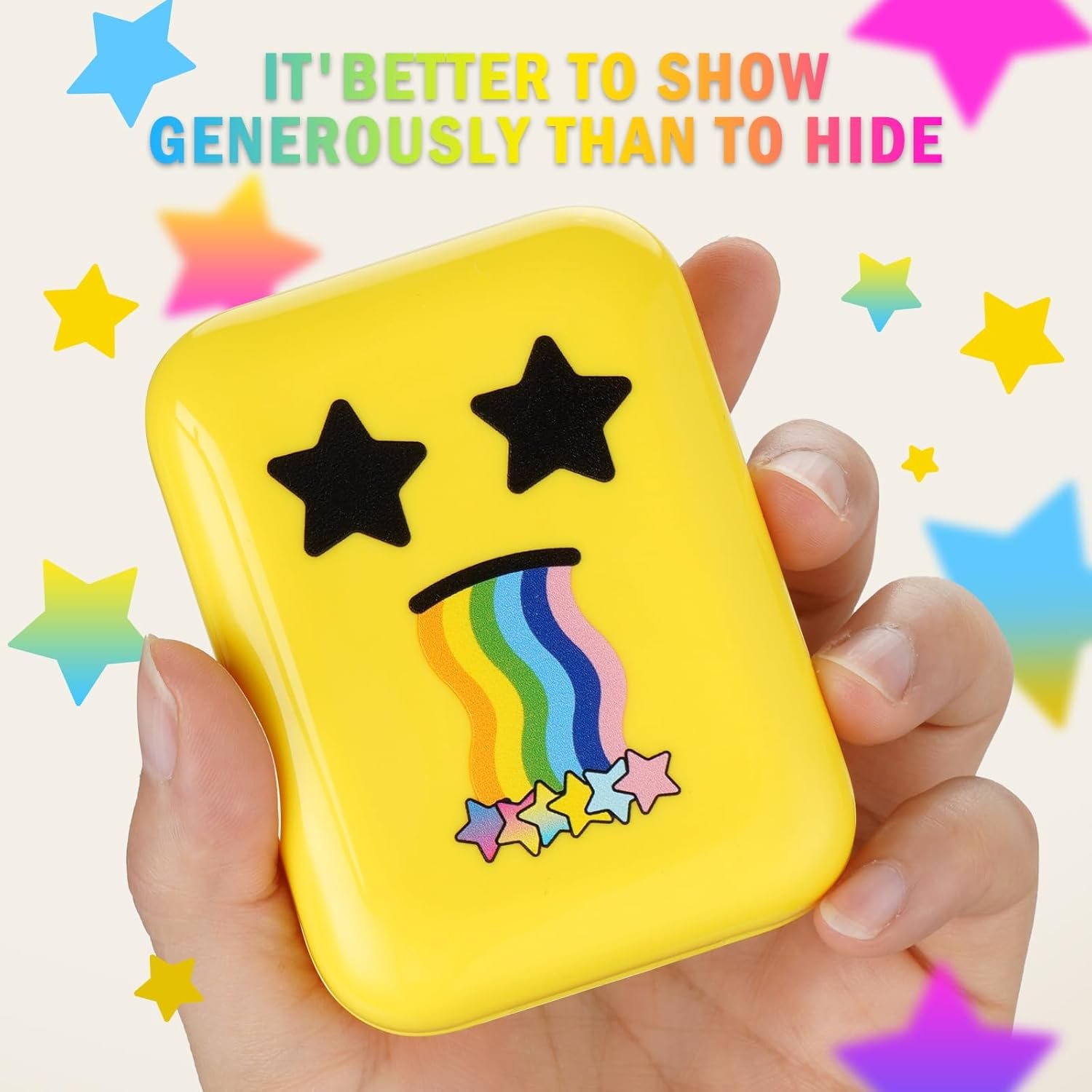 AUSLKA Star Pimple Patches - 150 Count - Hydrocolloid Patches,Cute Star Shape,Star Patches 6 Colors,Spot Stickers For Face And Skin,Portable Mirror - Image 4