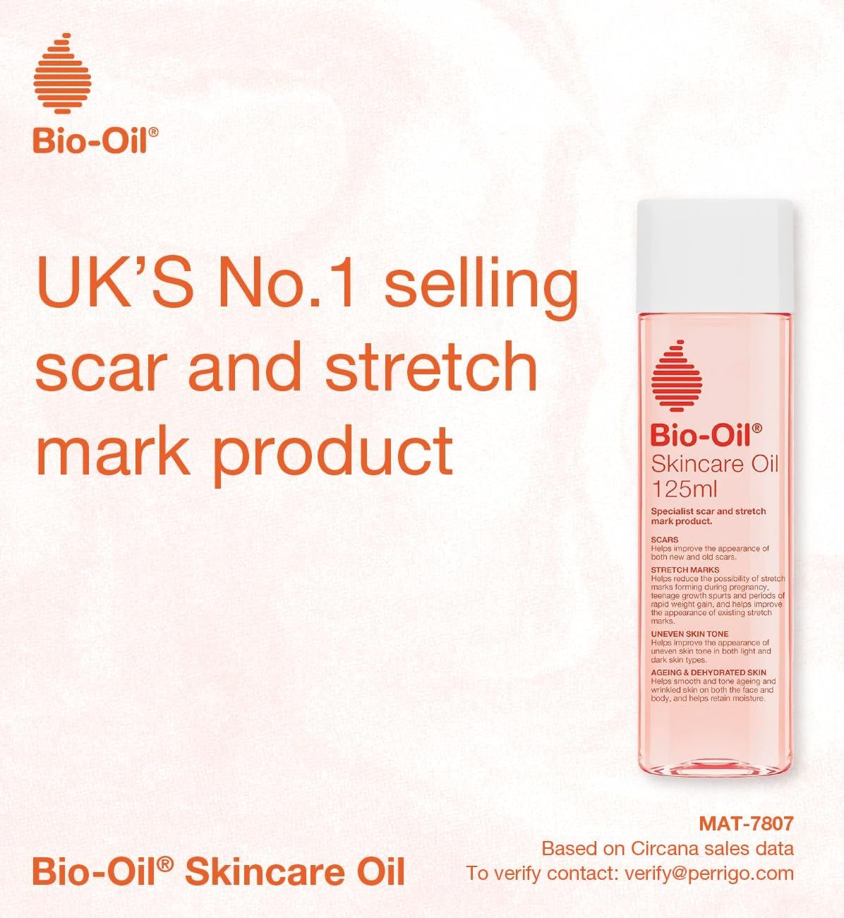 Bio-Oil Body Skincare Oil (125ml) - Skincare That Helps Reduce The Appearance Of Stretch Marks and Scars – With Vitamin E and Vitamin A - Image 2