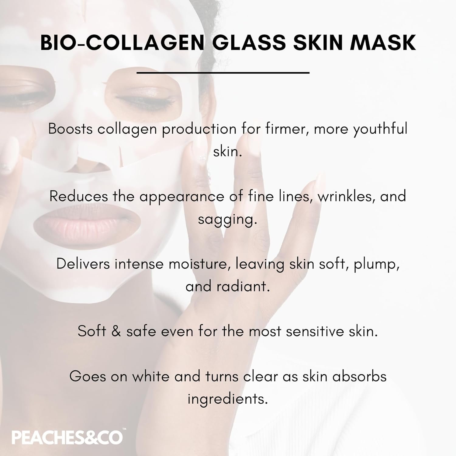 Bio-Collagen Overnight Face Mask | K-Beauty | Korean Skin Care Mask | Glass Skin Face Mask | Deep Hydrating | Firming Mask | Pore Minimising Face Mask | Collagen Face Mask - Image 5
